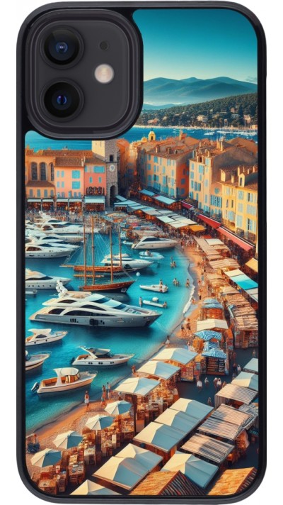 Coque iPhone 12 mini - Saint-Tropez Beach