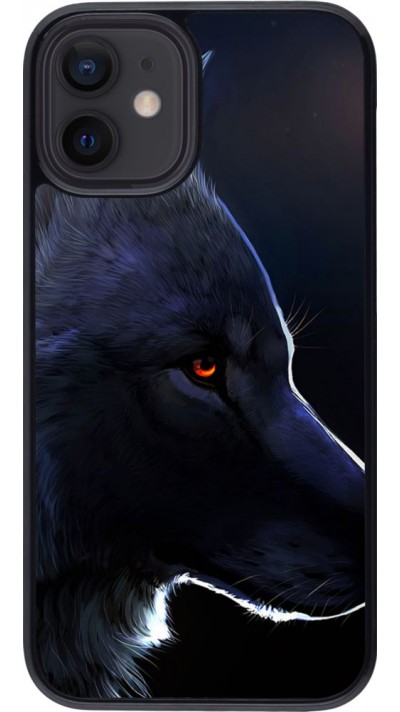 Coque iPhone 12 mini - Wolf Shape