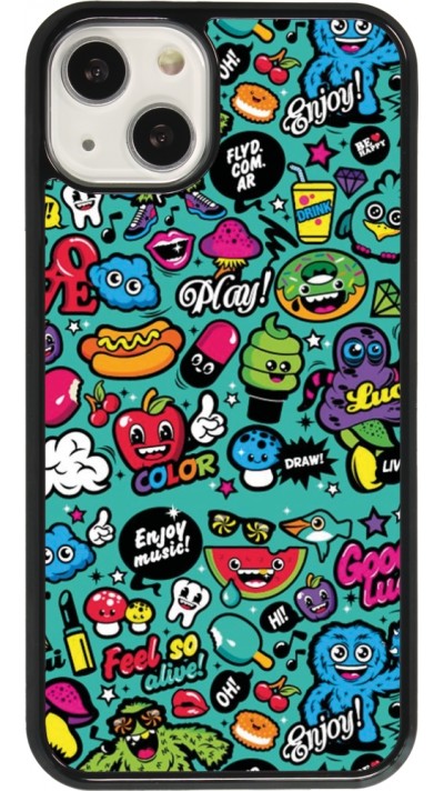 Coque iPhone 13 - Cartoons old school