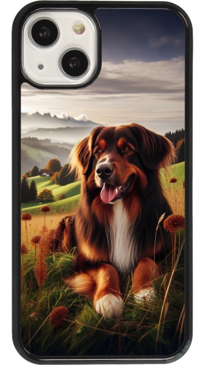 Coque iPhone 13 - Chien Campagne Suisse