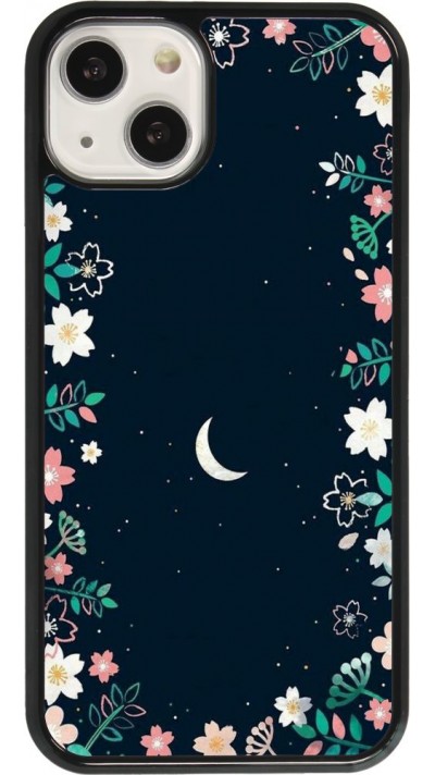 Coque iPhone 13 - Flowers space