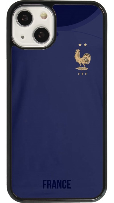 Coque iPhone 13 - Maillot de football France 2022 personnalisable