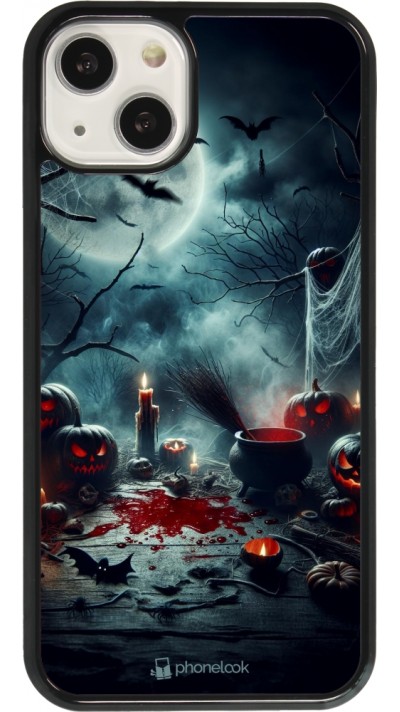 iPhone 13 Case Hülle - Halloween 2024 Dunkler Mond