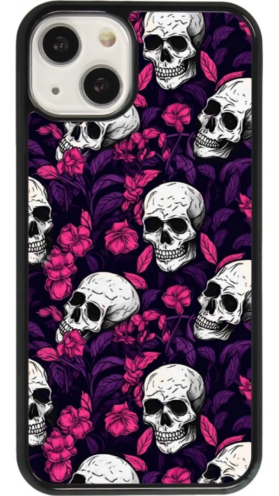 iPhone 13 Case Hülle - Halloween 2024 romantic skulls