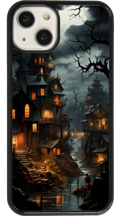 iPhone 13 Case Hülle - Halloween 2024 scary town