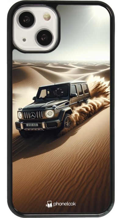 Coque iPhone 13 - Mercedes G Drift Desert