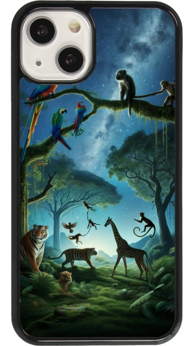 Coque iPhone 13 - Paradis des animaux exotiques