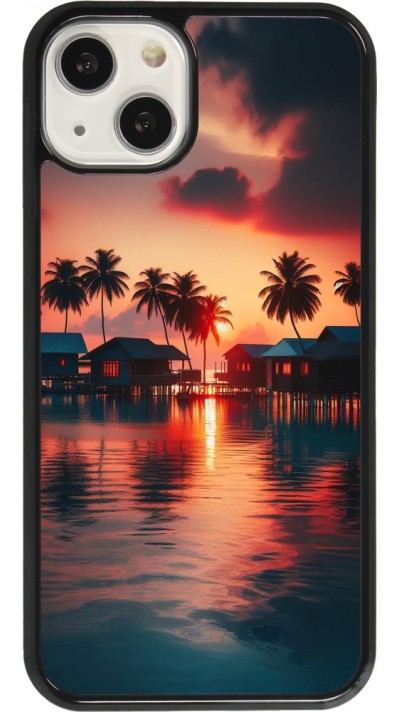 Coque iPhone 13 - Paradis Maldives