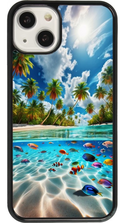 Coque iPhone 13 - Plage Paradis