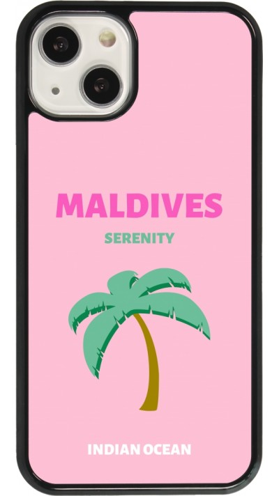 Coque iPhone 13 - Pop Summer Destination Maldives