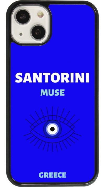 Coque iPhone 13 - Pop Summer Destination Santorini