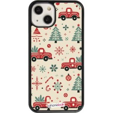 Coque iPhone 13 - Noël 2024 Camion Sapin