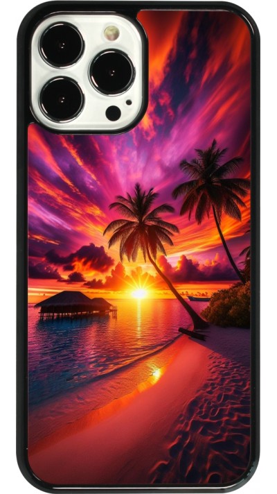 Coque iPhone 13 Pro Max - Maldives Dusk Bliss