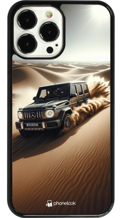 Coque iPhone 13 Pro Max - Mercedes G Drift Desert