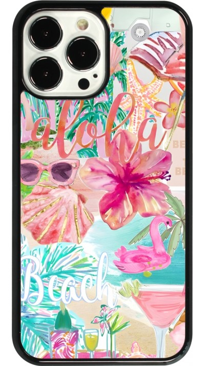 Coque iPhone 13 Pro Max - Preppy Collage Aloha