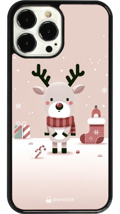 Coque iPhone 13 Pro Max - Noël 2023 Choupinette Renne