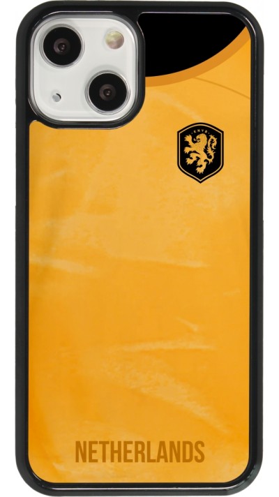 Coque iPhone 13 mini - Maillot de football Pays-Bas 2022 personnalisable