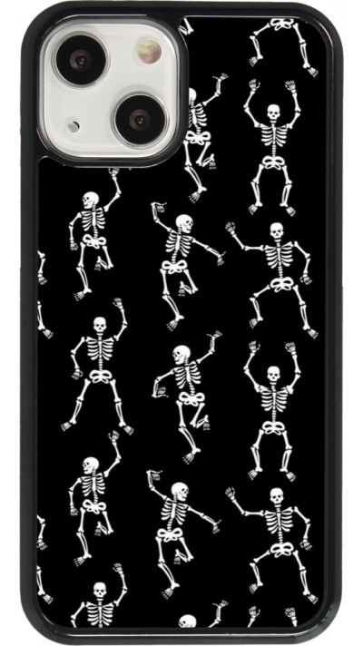 Coque iPhone 13 mini - Halloween 2024 dancing skeleton