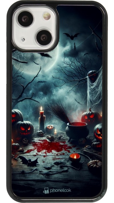 Coque iPhone 13 mini - Halloween 2024 Dark Moon