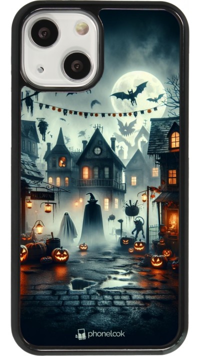 Coque iPhone 13 mini - Halloween Spookville