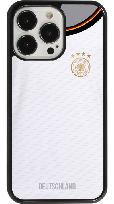 Coque iPhone 13 Pro - Maillot de football Allemagne 2022 personnalisable