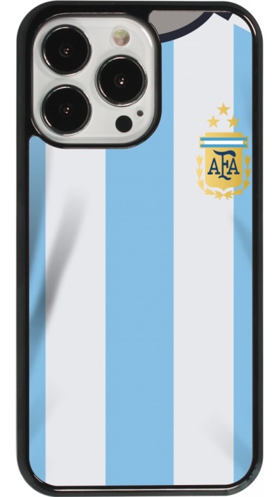 Coque iPhone 13 Pro - Maillot de football Argentine 2022 personnalisable