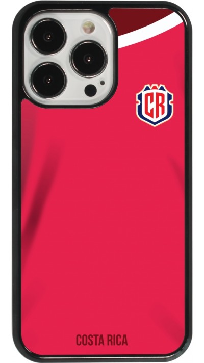 Coque iPhone 13 Pro - Maillot de football Costa Rica 2022 personnalisable