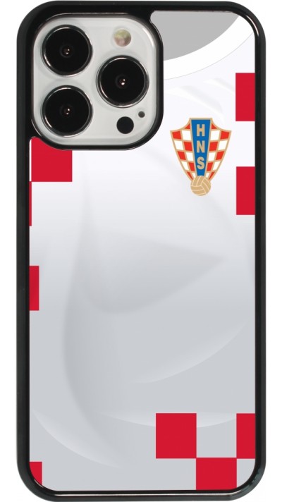 Coque iPhone 13 Pro - Maillot de football Croatie 2022 personnalisable