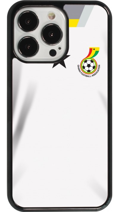 Coque iPhone 13 Pro - Maillot de football Ghana 2022 personnalisable