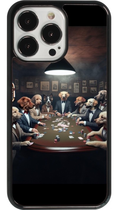 Coque iPhone 13 Pro - Les pokerdogs