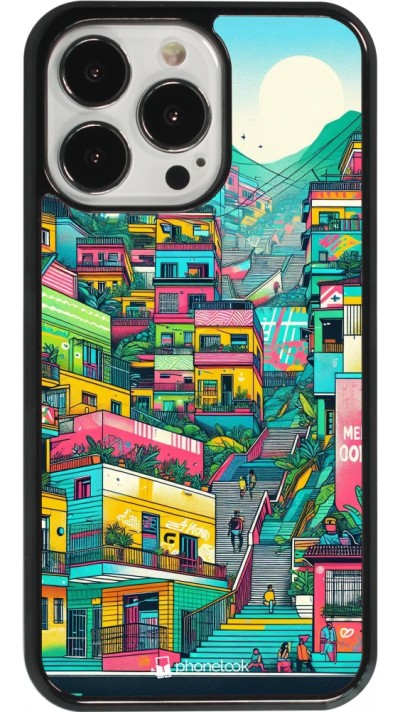 Coque iPhone 13 Pro - Medellin Comuna 13 Art