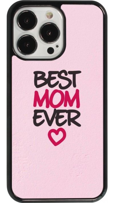 Coque iPhone 13 Pro - Mom 2023 best Mom ever pink