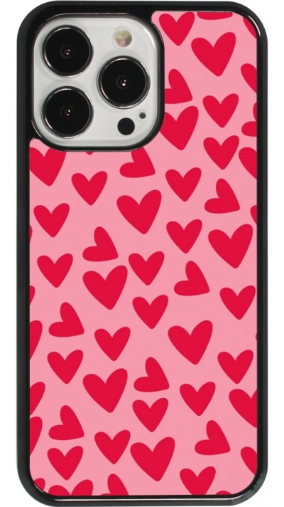 Coque iPhone 13 Pro - Mom 2024 petits coeurs