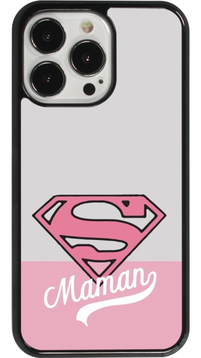 Coque iPhone 13 Pro - Mom 2024 Super hero maman