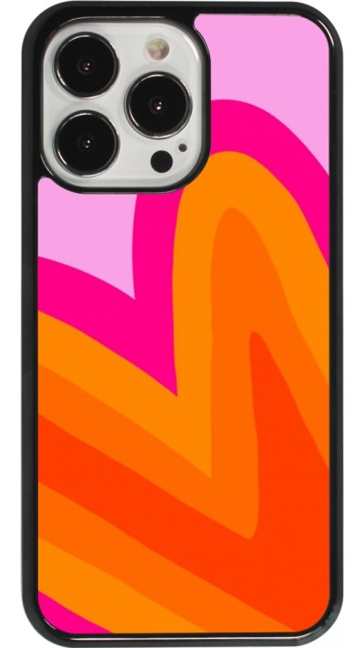 Coque iPhone 13 Pro - Valentine 2024 heart gradient