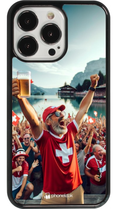 iPhone 13 Pro Case Hülle - Schweizer Sieg Fanzone Euro 2024