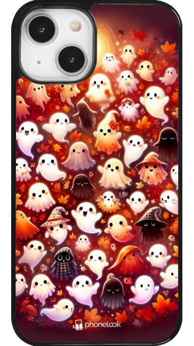 Coque iPhone 14 - Fantômes automne mignons