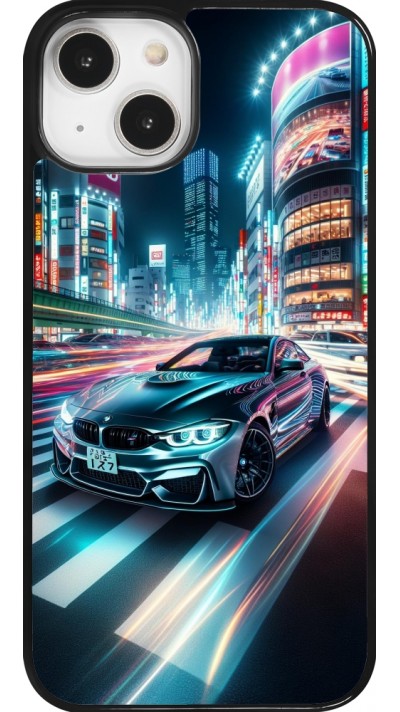 Coque iPhone 14 - BMW M4 Tokyo Night