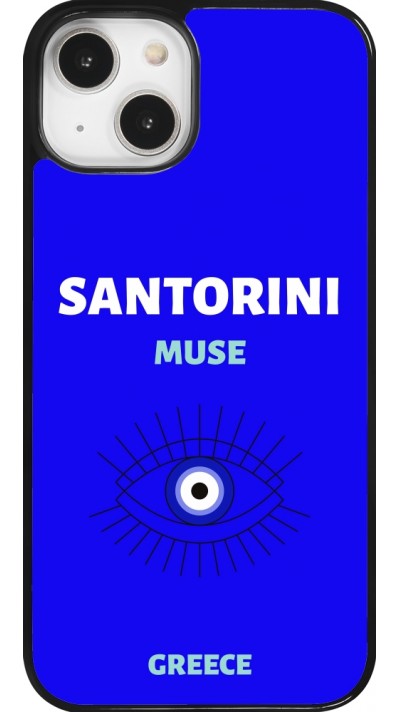 Coque iPhone 14 - Pop Summer Destination Santorini