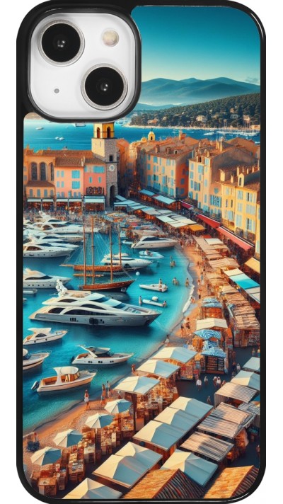 Coque iPhone 14 - Saint-Tropez Beach