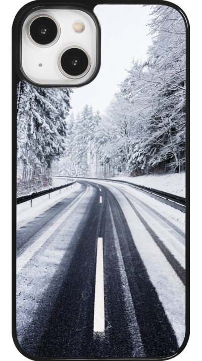 Coque iPhone 14 - Winter 22 Snowy Road