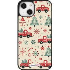 Coque iPhone 14 - Noël 2024 Camion Sapin