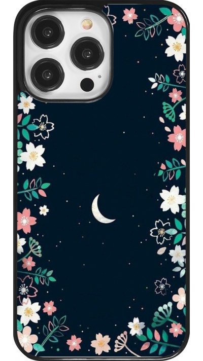 Coque iPhone 14 Pro Max - Flowers space