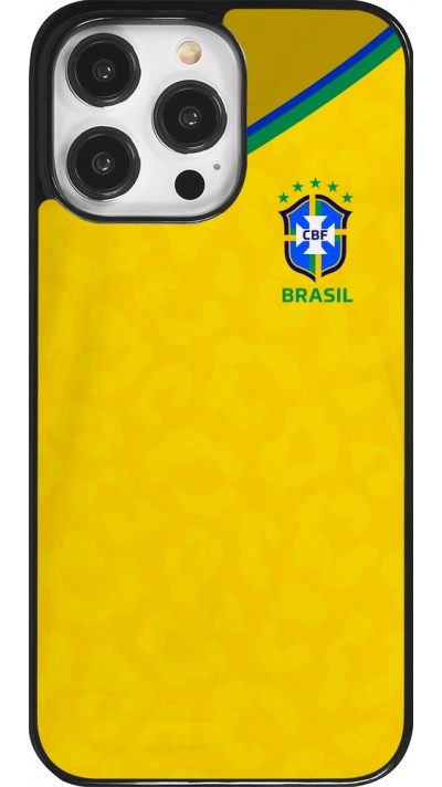 iPhone 14 Pro Max Case Hülle - Brasilien 2022 personalisierbares Fußballtrikot