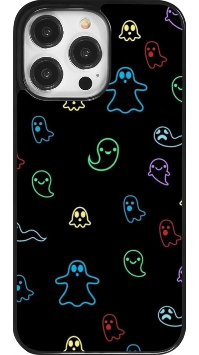 Coque iPhone 14 Pro Max - Halloween 2024 colorful ghosts