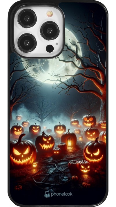 Coque iPhone 14 Pro Max - Halloween 2024 Many Pumpkins