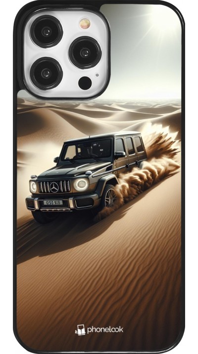 Coque iPhone 14 Pro Max - Mercedes G Drift Desert