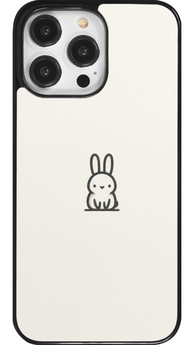 Coque iPhone 14 Pro Max - Minimal bunny cutie