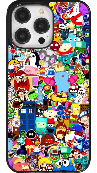 Coque iPhone 14 Pro Max - Mixed cartoons