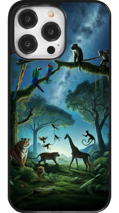 Coque iPhone 14 Pro Max - Paradis des animaux exotiques